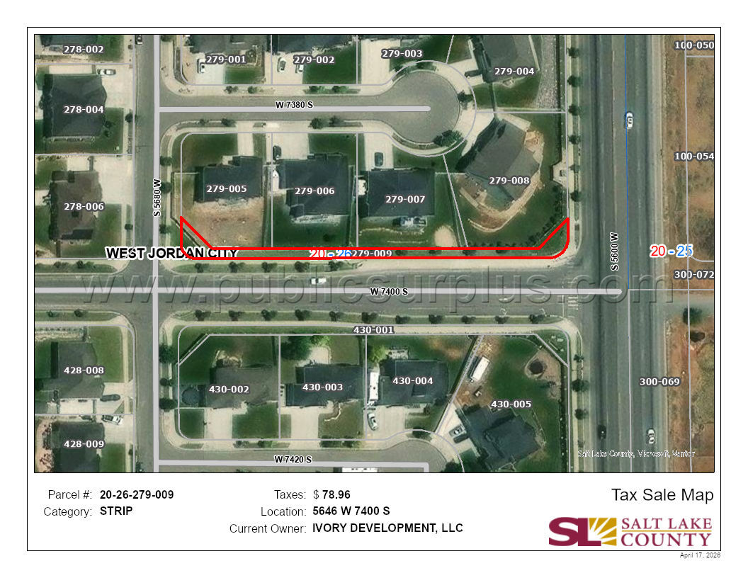 STRIP 20-26-279-009-0000 — photo 1