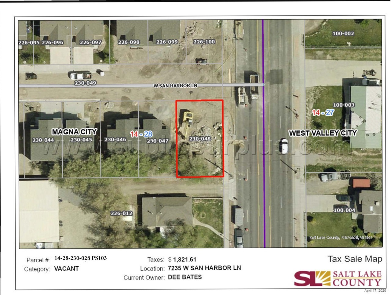 VACANT 14-28-230-028-0000 103 — photo 1