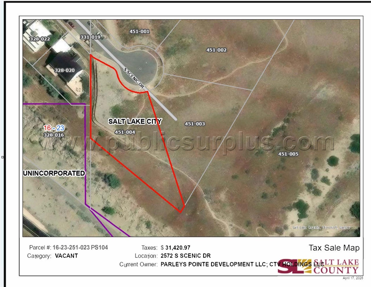 VACANT 16-23-251-023-0000 104 — photo 1