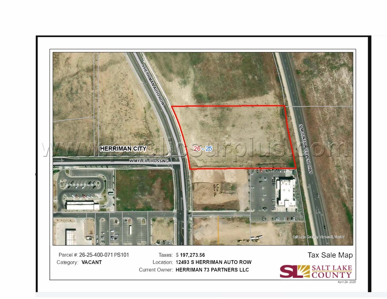 VACANT 26-25-400-071-0000 101 — photo 1