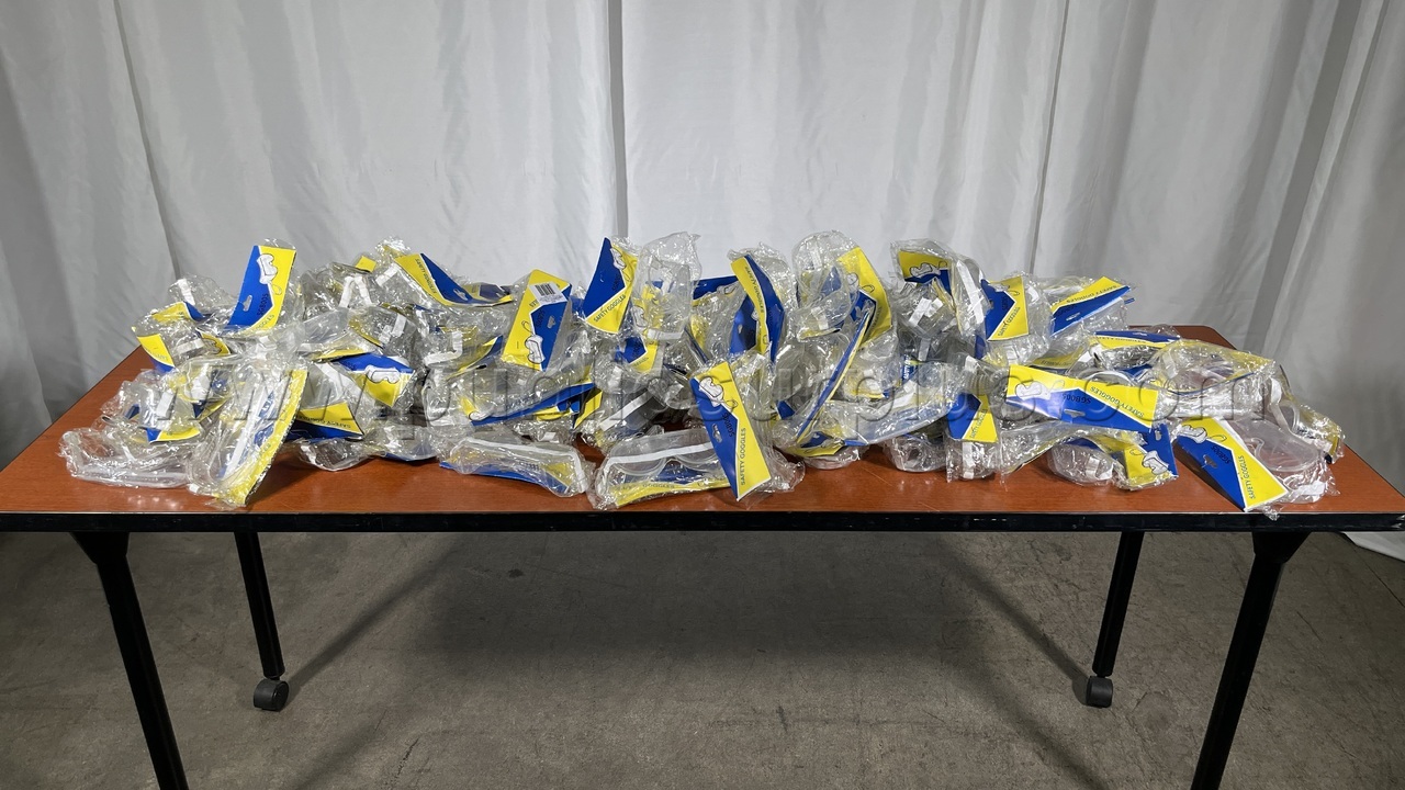 Lot of (114) Safety Goggles - 2901 — photo 1