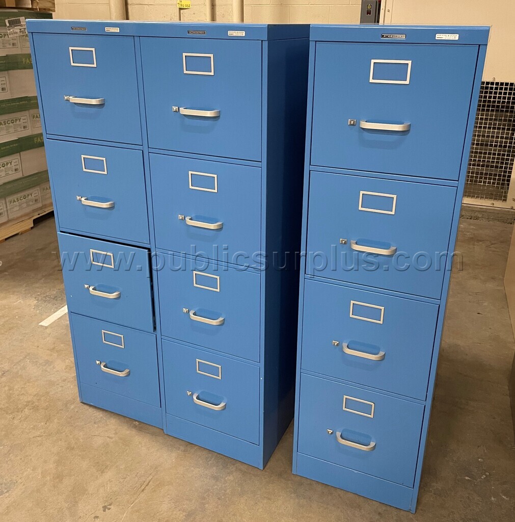 3 = Blue File Cabinets — photo 1