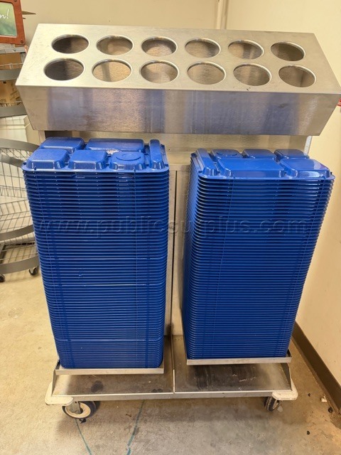 Food service Lunch tray and silverware holder — photo 1