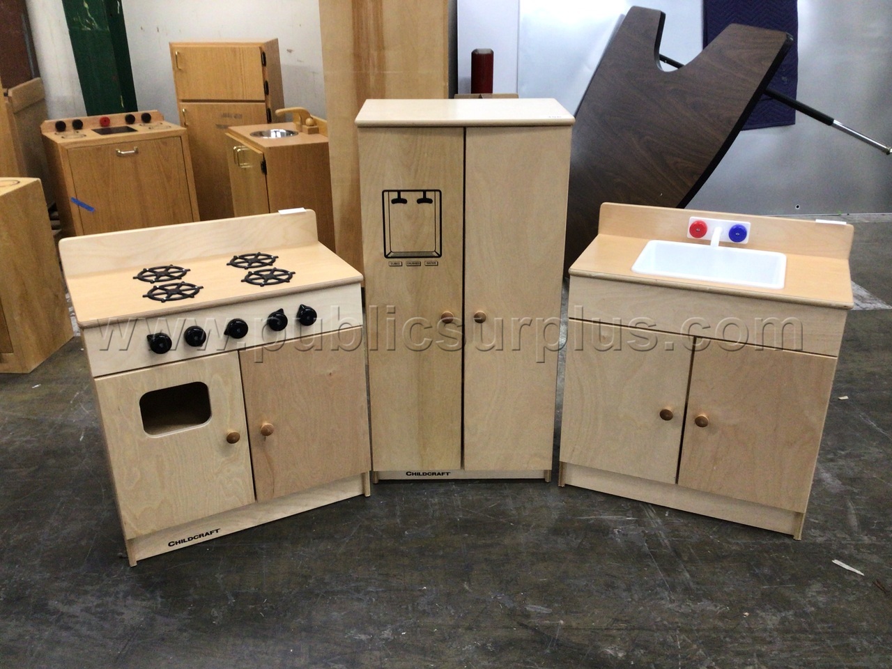 Wooden Kitchen Set — photo 1