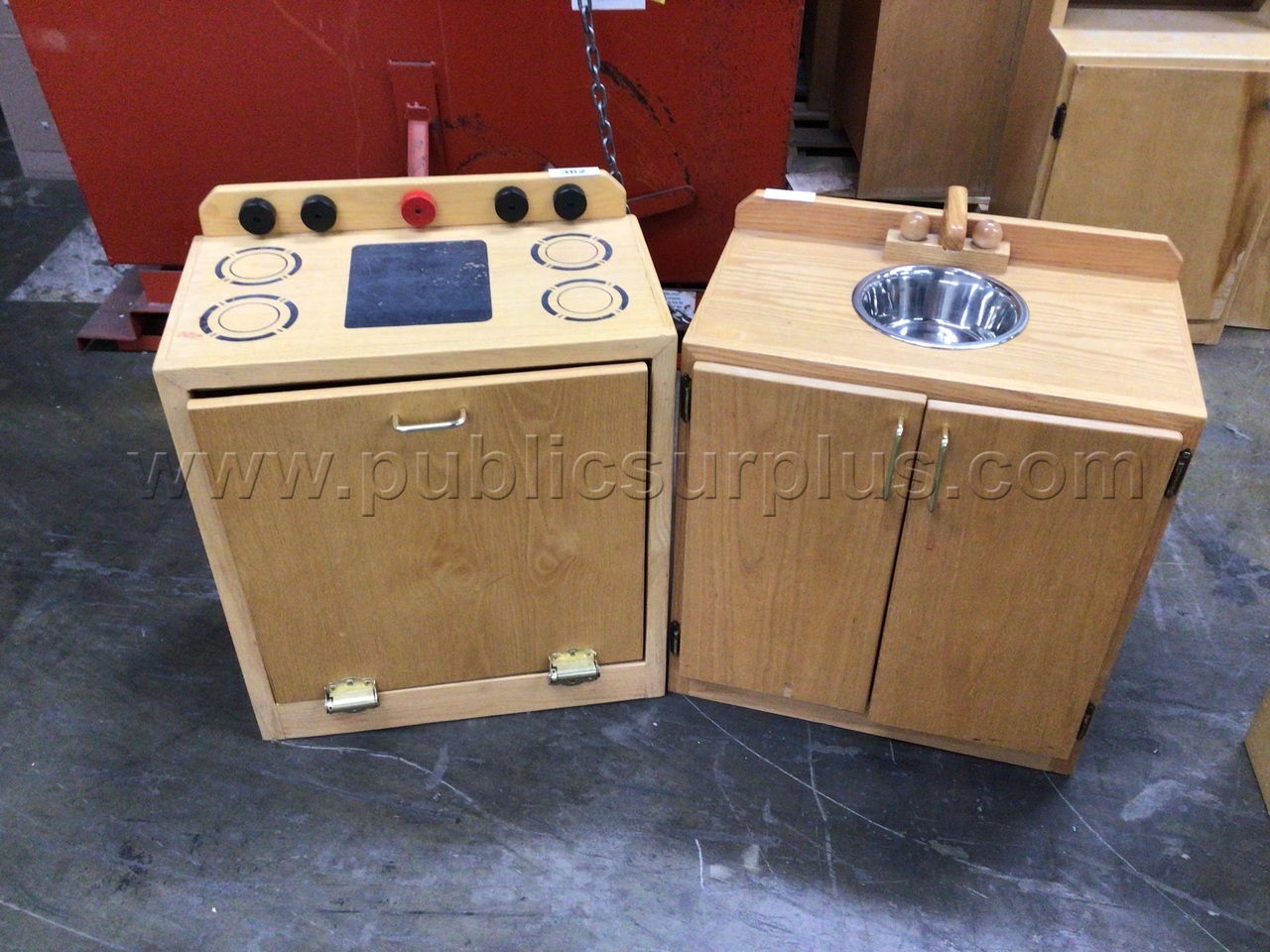 Wooden Kitchen Set — photo 1