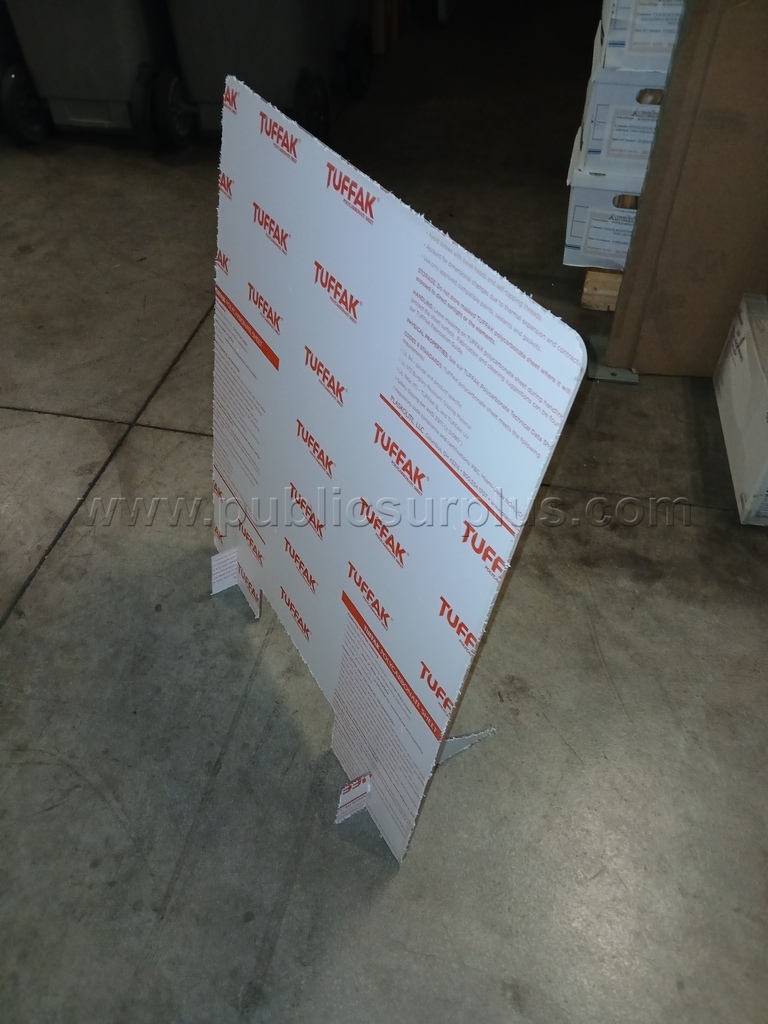 21 pieces of 1/4 inch plexiglass sneeze guards — photo 1