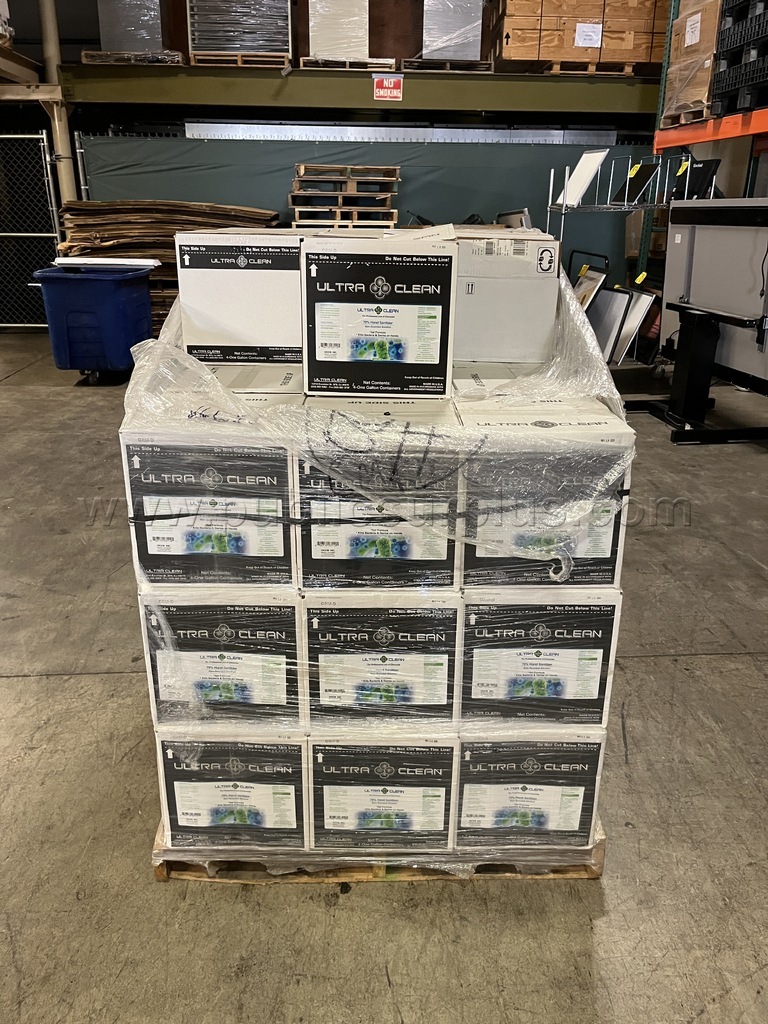 Lot (41 Cases) of Ultra Clean Hand Sanitizer - 2877 — photo 1