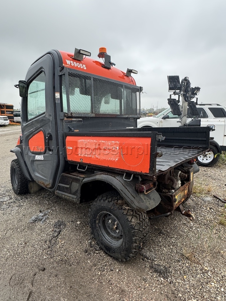 2018 KUBOTA RTV 1100 W/ BROOM (USED) — photo 1