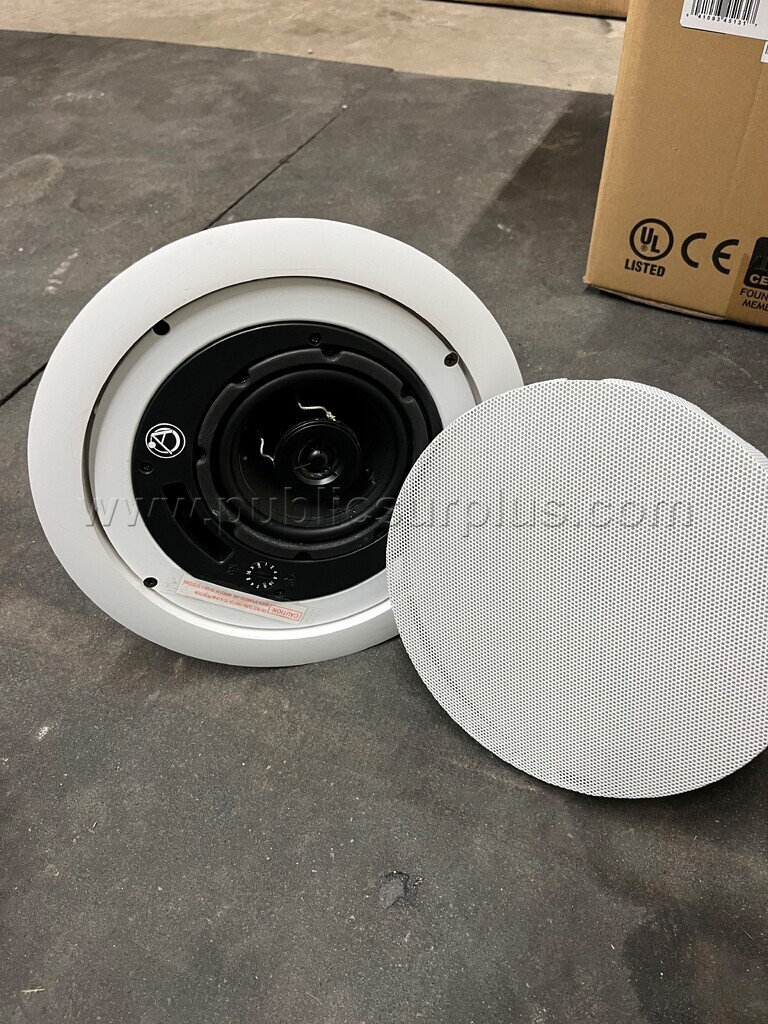 Lot 182 - (11) ATLAS SOUND CEILING SPEAKERS (All working, All Identical) — photo 1