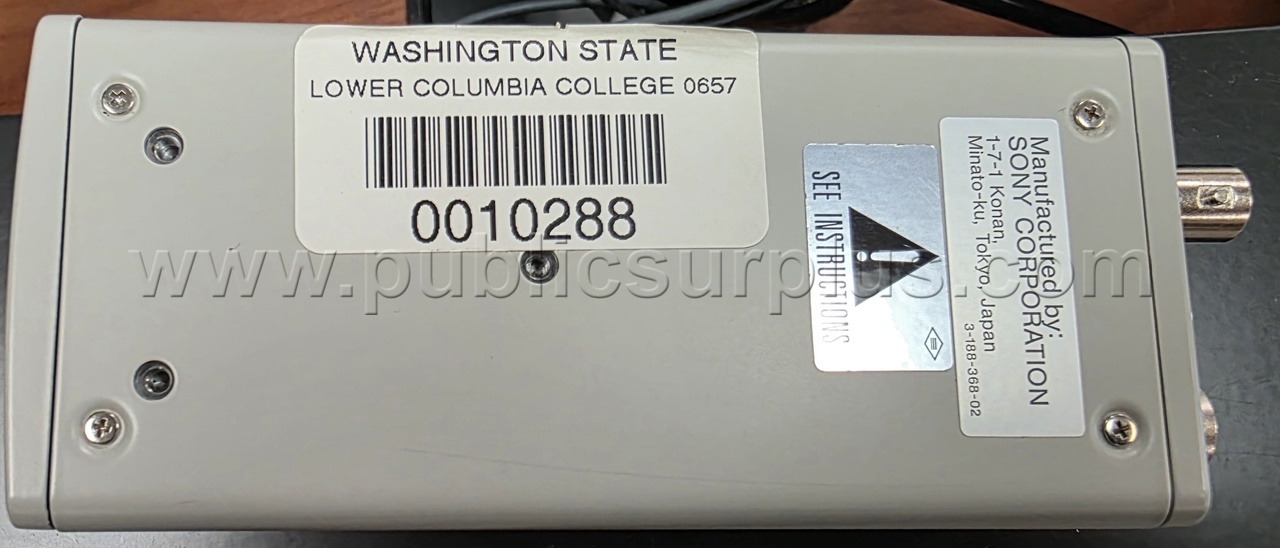 Sony DXC-390 3CCD Color Video Camera — photo 1