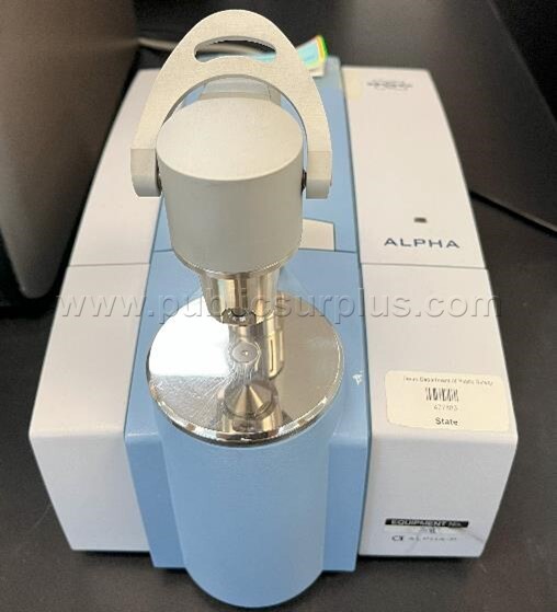 Lot 189 - Bruker Model Alpha-Platinym FTIR (Functioning last use) — photo 1