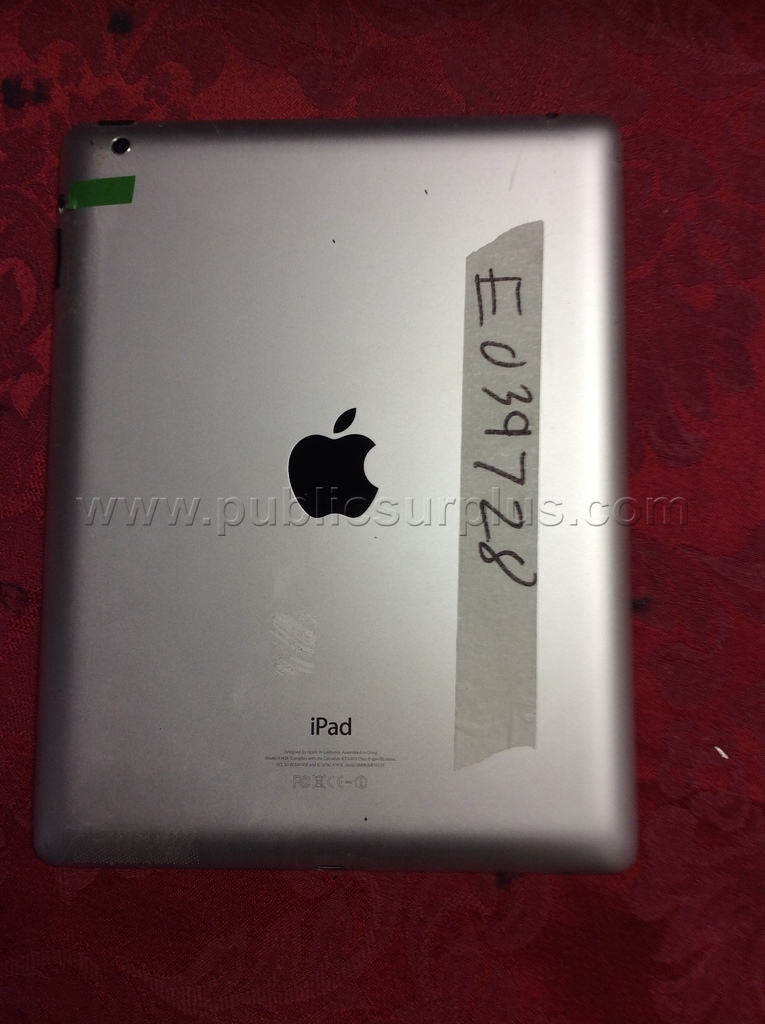 ONE APPLE IPAD- SOLD AS IS - 496 — photo 1