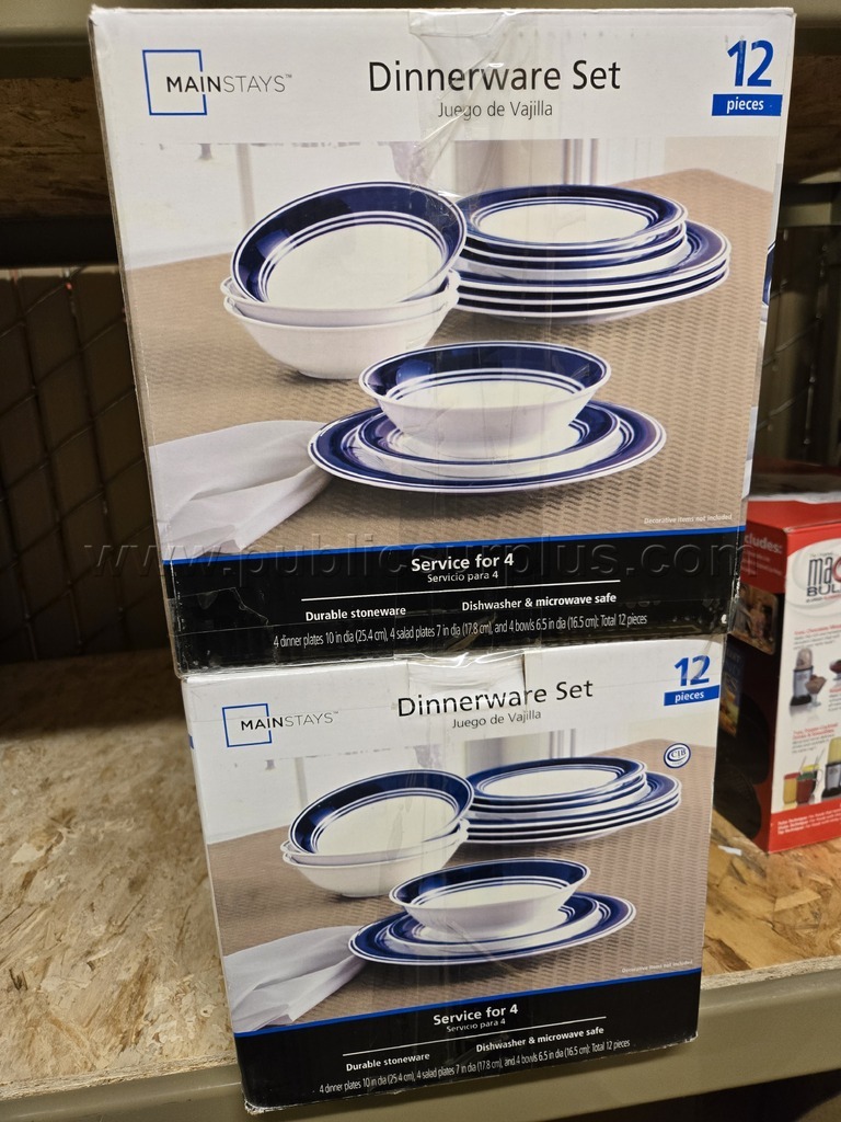 2 - Main Stay 12 piece dinner sets — photo 1