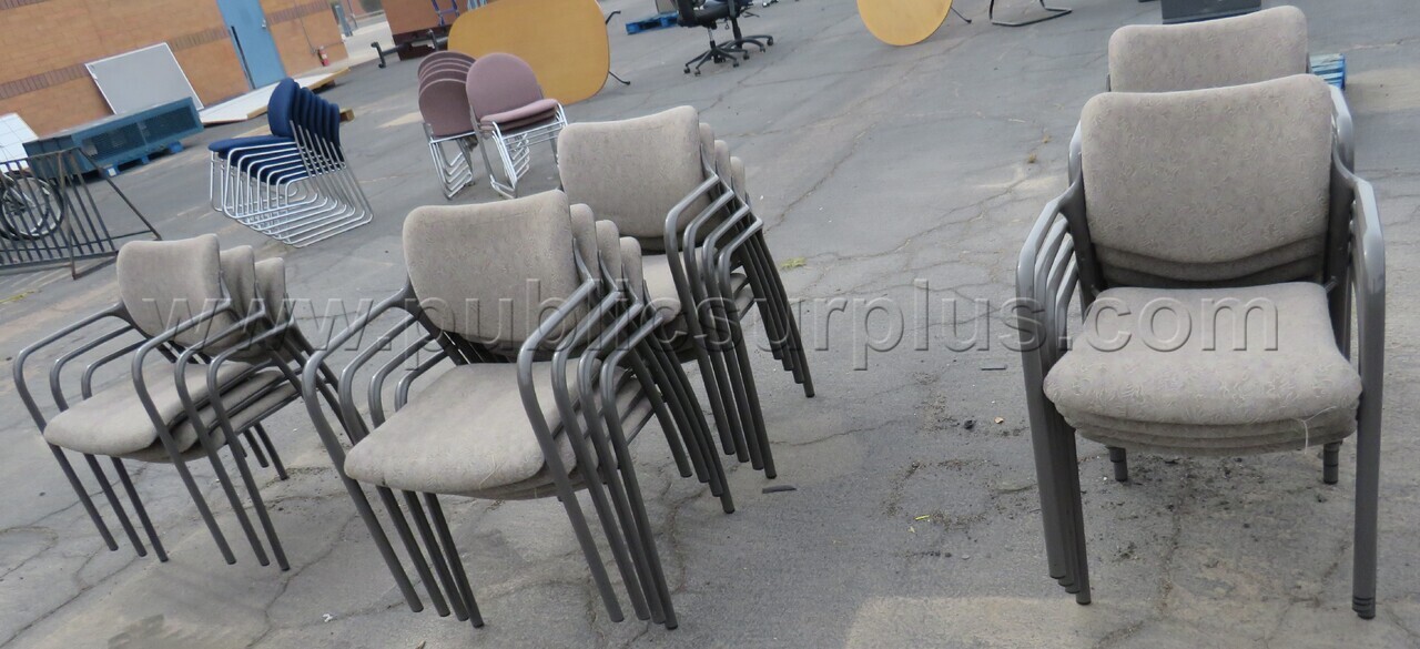 Lot of Stacking Chairs — photo 1