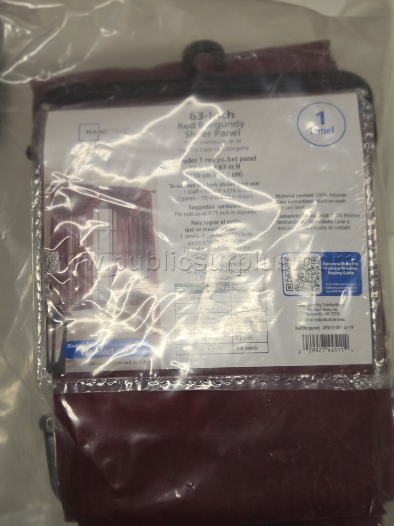 Sheer curtain panels — photo 1