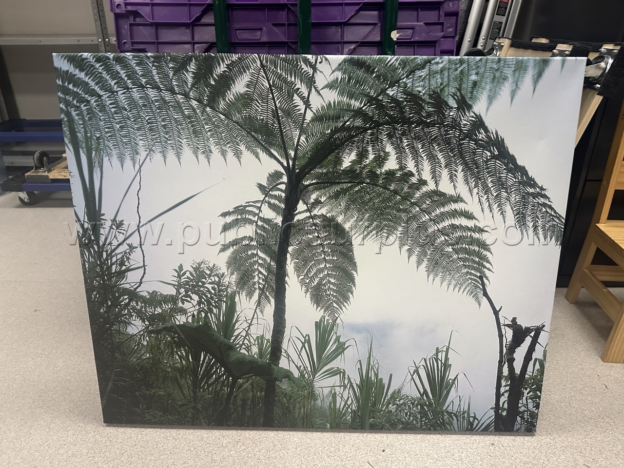 Auction#149- Tree canvas — photo 1