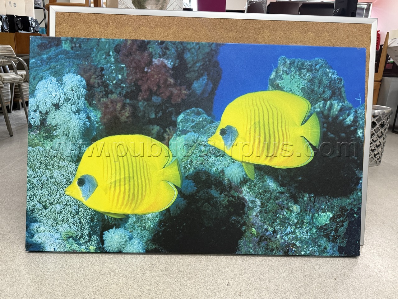 Auction#184- Fish canvas — photo 1