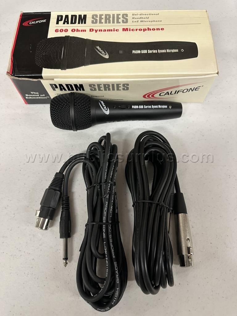 NEW Califone PADM-500 Dynamic Handheld Microphone Mic — photo 1