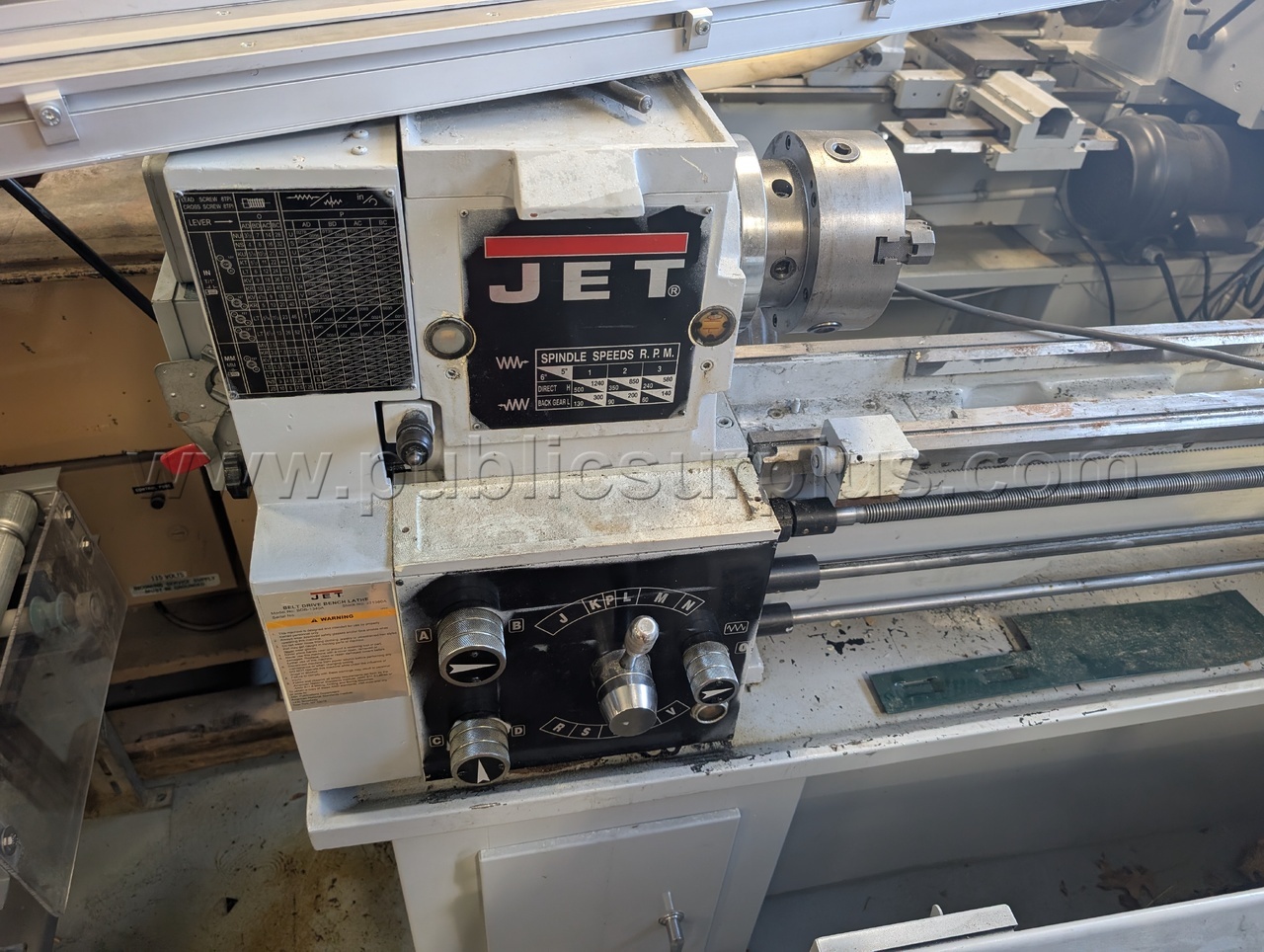 Jet metal lathe — photo 1
