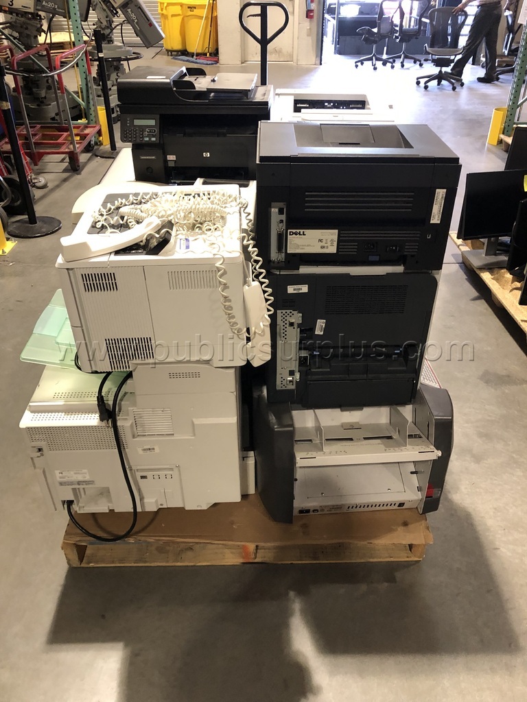 Pallet of Various Printers - ML - QQ3 — photo 1