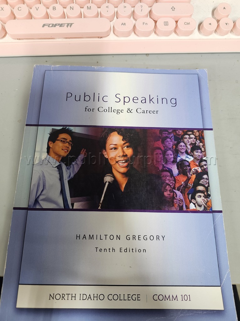 Public Speaking for College & Career Textbooks — photo 1