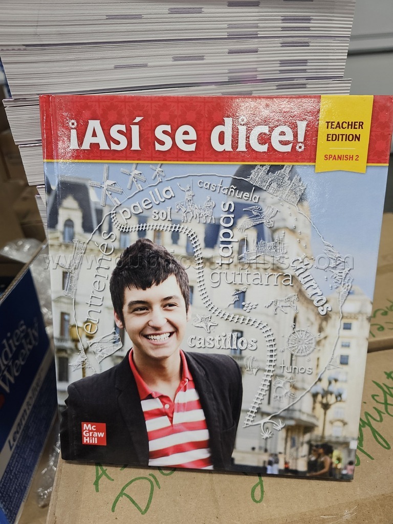 Asi se dice! Teacher's Edition Spanish 2 Textbooks — photo 1