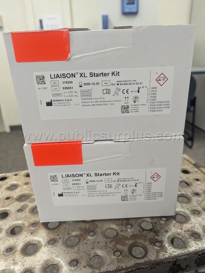 The DiaSorin LIAISON XL Starter Kit (REF #319200) — photo 1