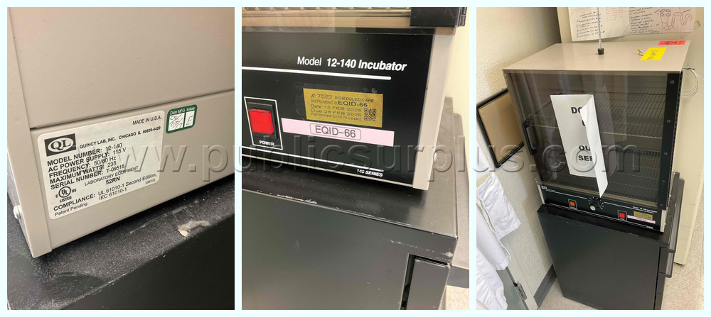 Quincy Lab Inc. Laboratory Incubator Model 12-140 — photo 1