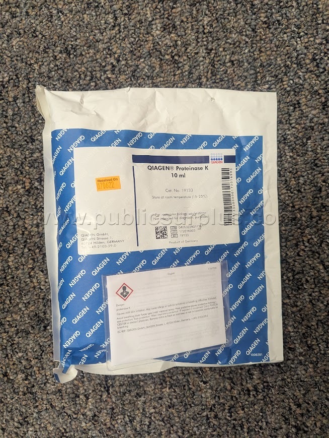 QIAGEN Proteinase K (10 mL) Solution 2 Boxes — photo 1