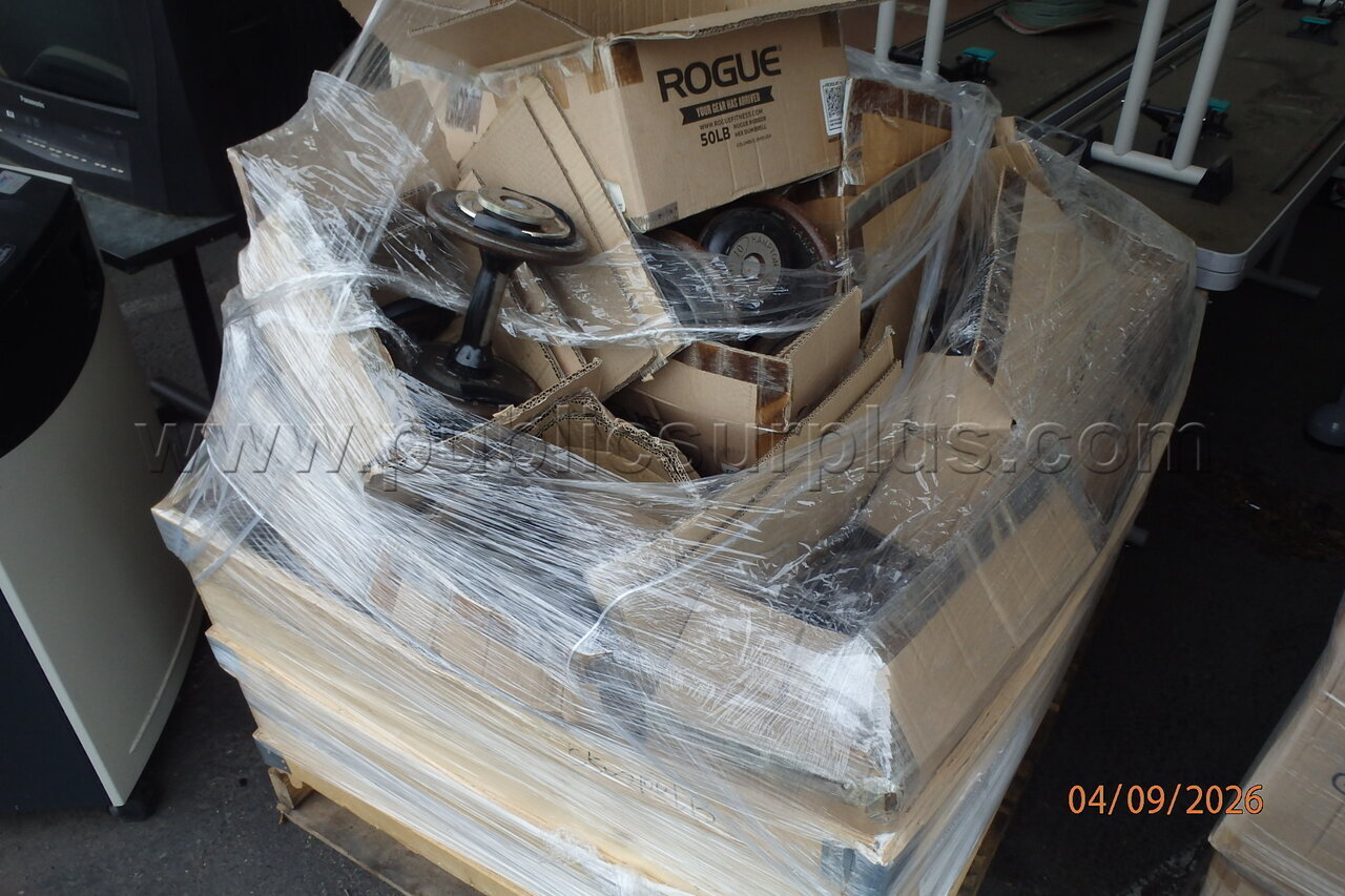 HAMPTON DUMBELL SET WITH PARTS — photo 1