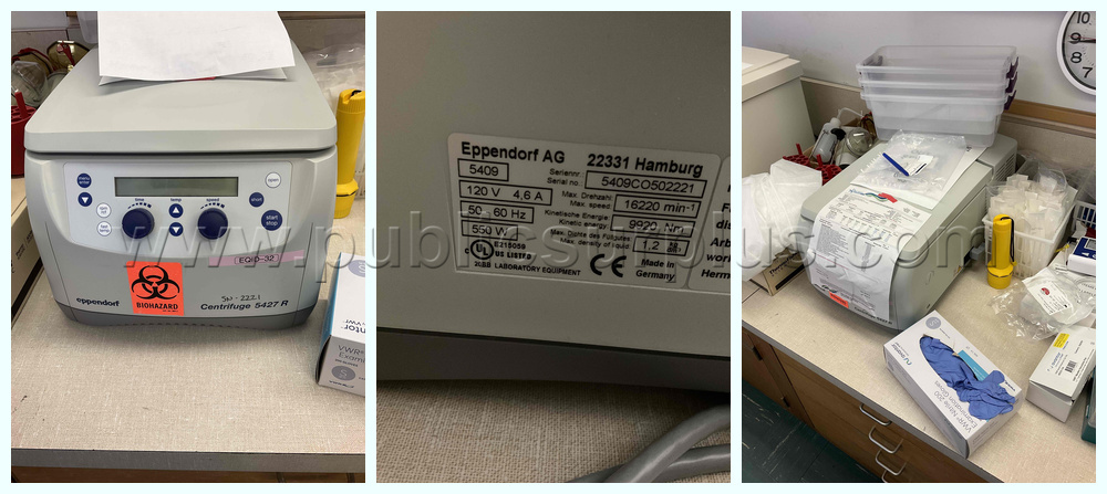 Eppendorf Centrifuge 5427 R High-Speed Refrigerated Microcentrifuge — photo 1