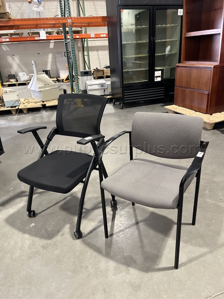 Lot of Guest / Task Chairs -Two-Building 811-104-ZW — photo 1