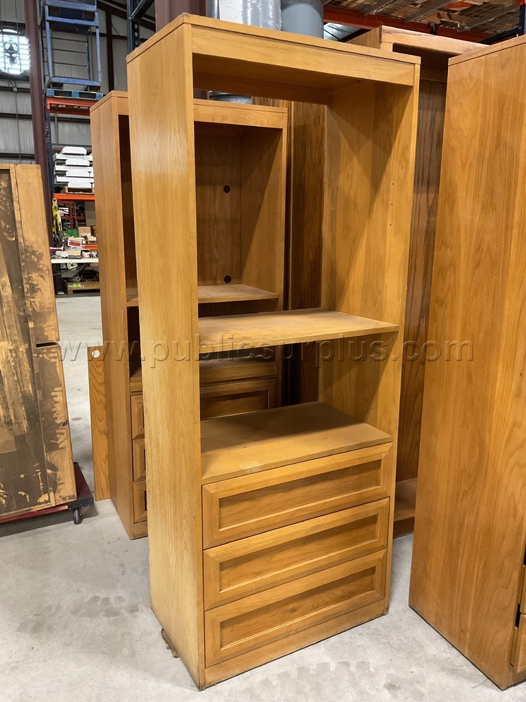 TALL CABINET W/3 DRAWERS — photo 1