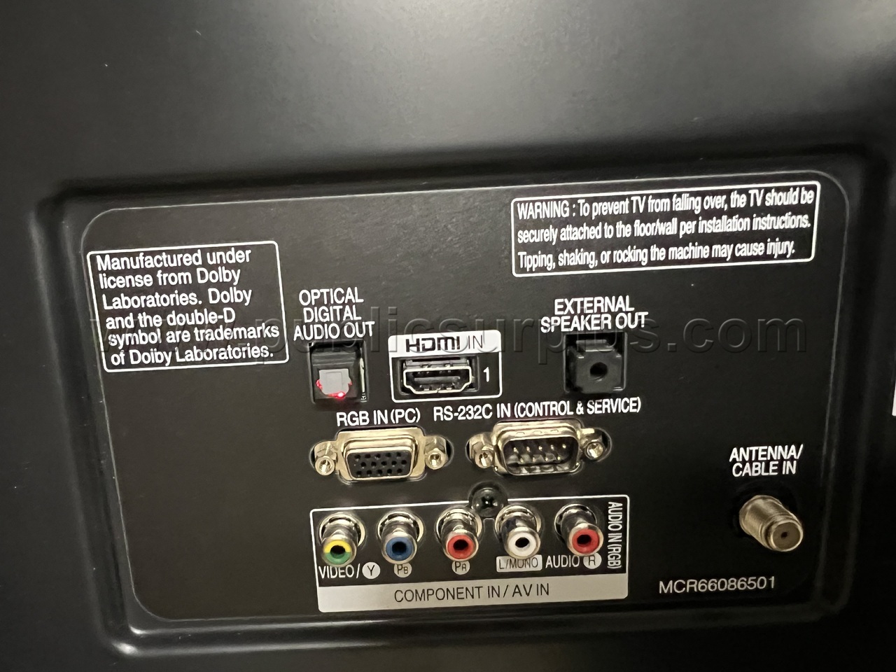 An LG 49LX341C-UA 49-inch Commercial LED TV — photo 1