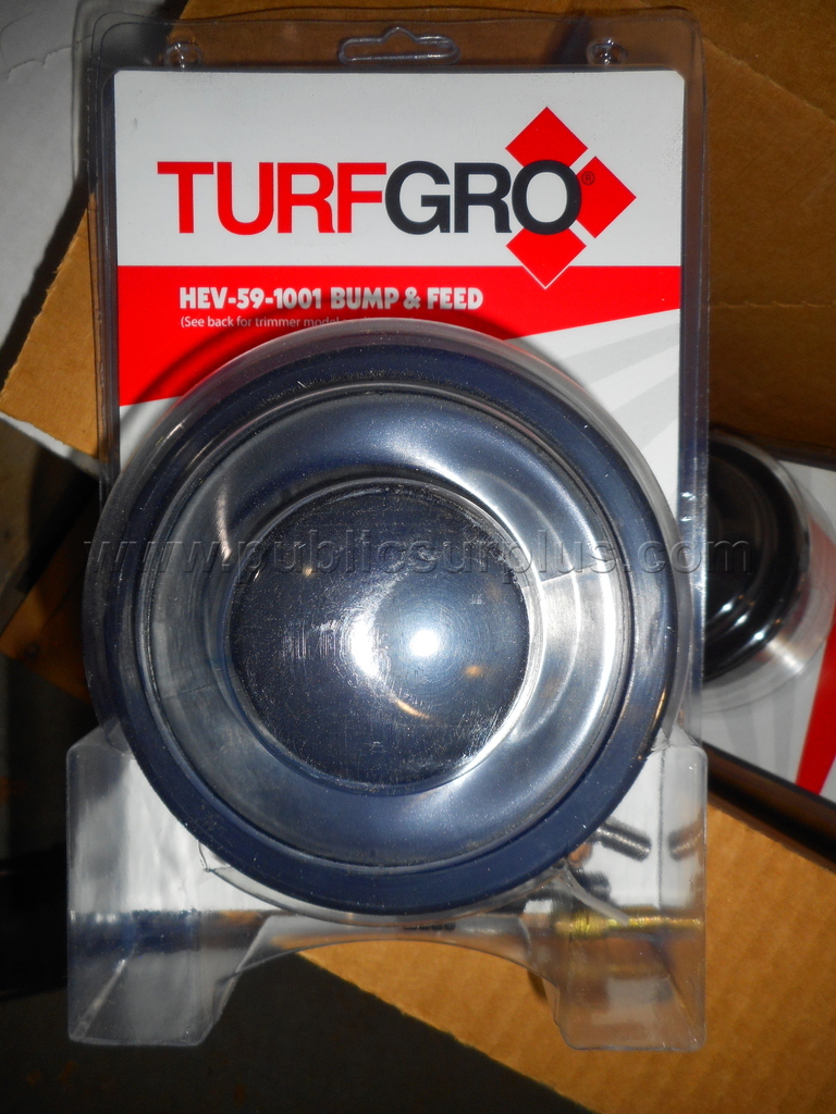 TURFGRO HEV-59-1001 (17) AND TGHADU (15) BUMP & FEED TRIMMER HEADS NEW — photo 1