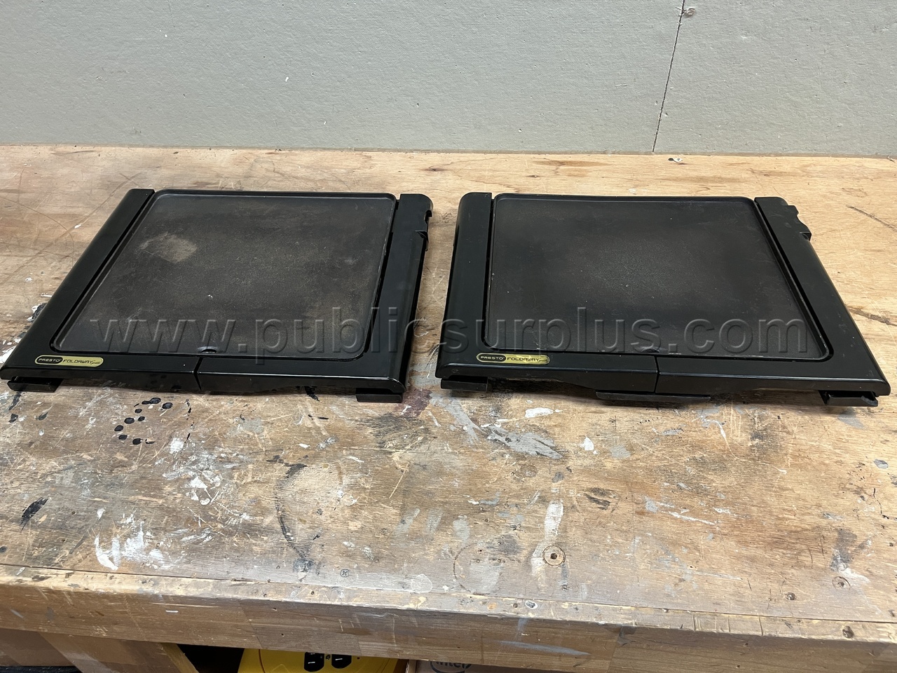 Lot of 2 Presto Cool-Touch Electric Foldaway Griddles — photo 1
