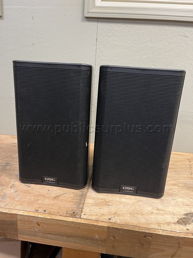 Lot of 2 QSC K.2 Series Powered Loudspeakers — photo 1