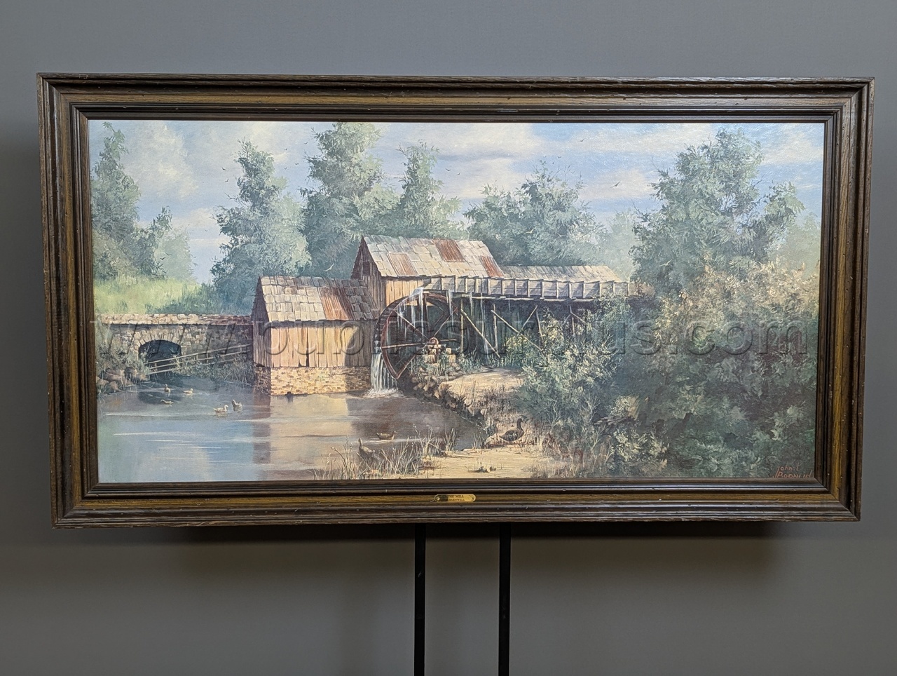 Large Art Piece - The Mill by J. Barnwell — photo 1