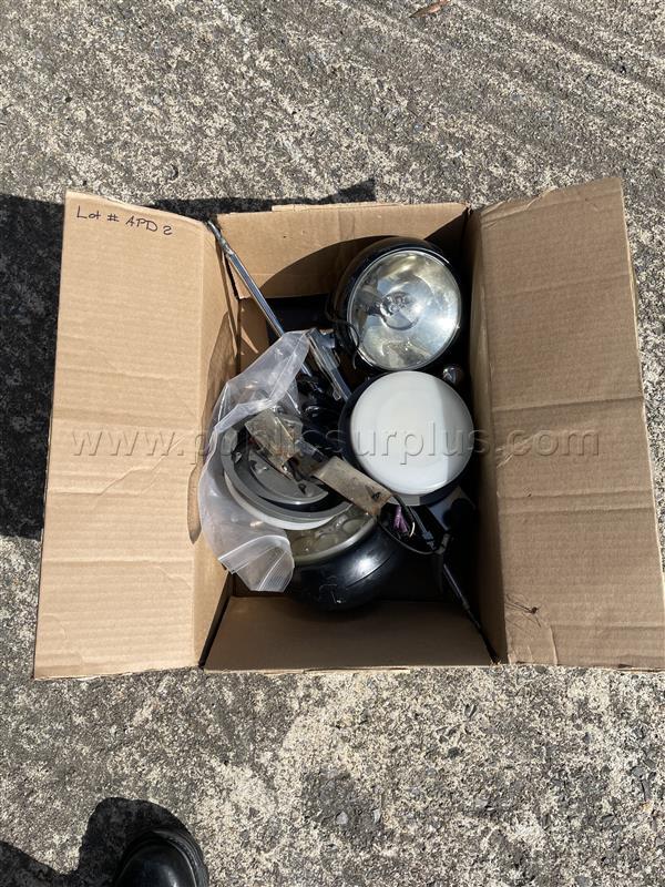 Various Police Spotlights and Parts — photo 1
