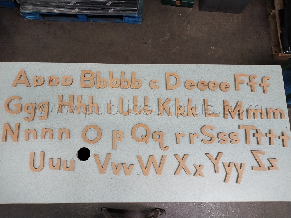 Letters and Assorted Wooden Blocks — photo 1