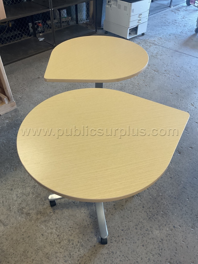 2-Tear Drop Tables Lot # 4675 — photo 1