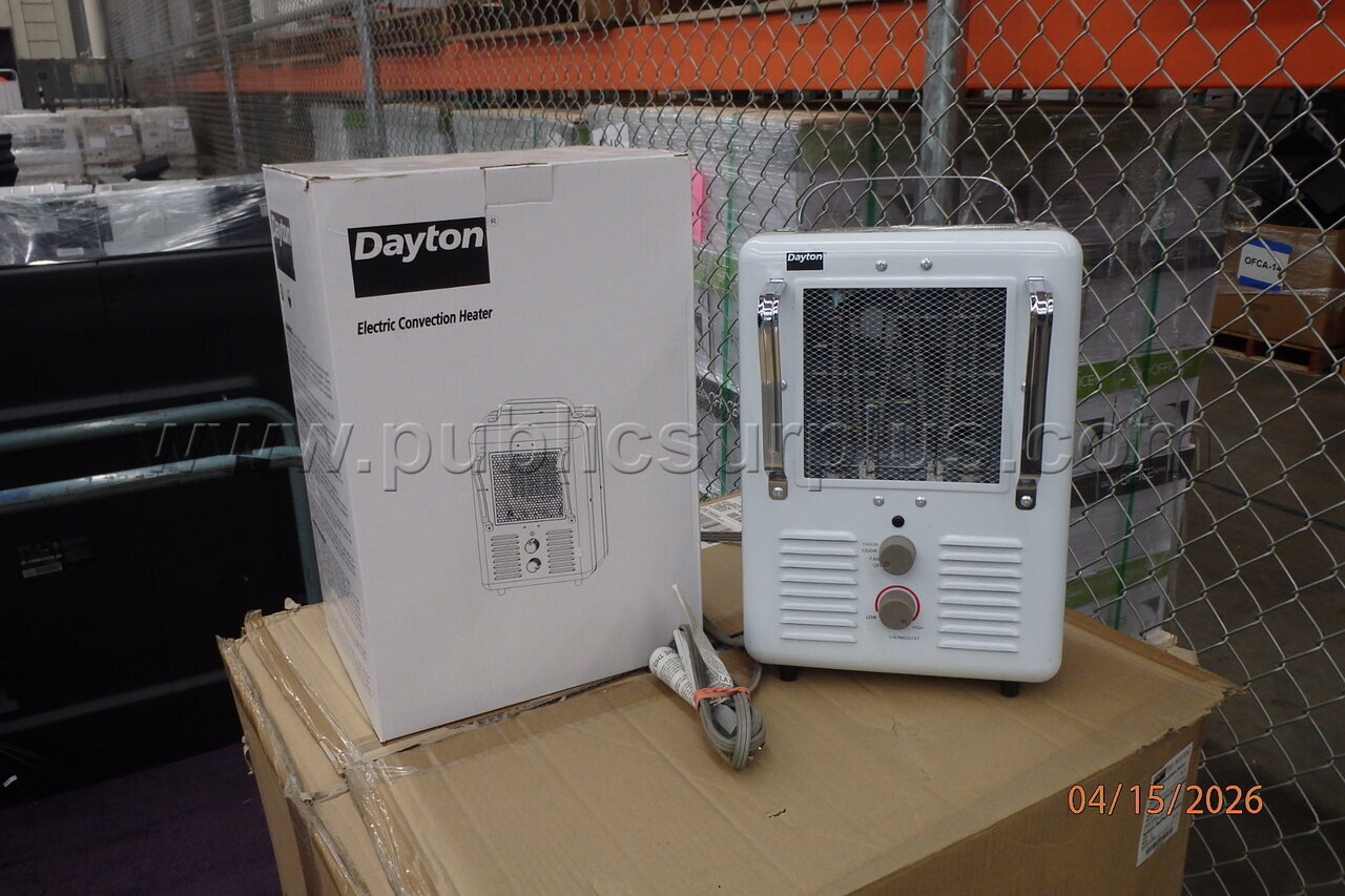 DAYTON ELECTRIC CONVECTION HEATER — photo 1