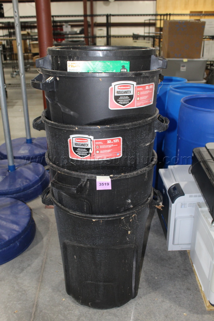 5 brand new garbage cans ~3519~ — photo 1