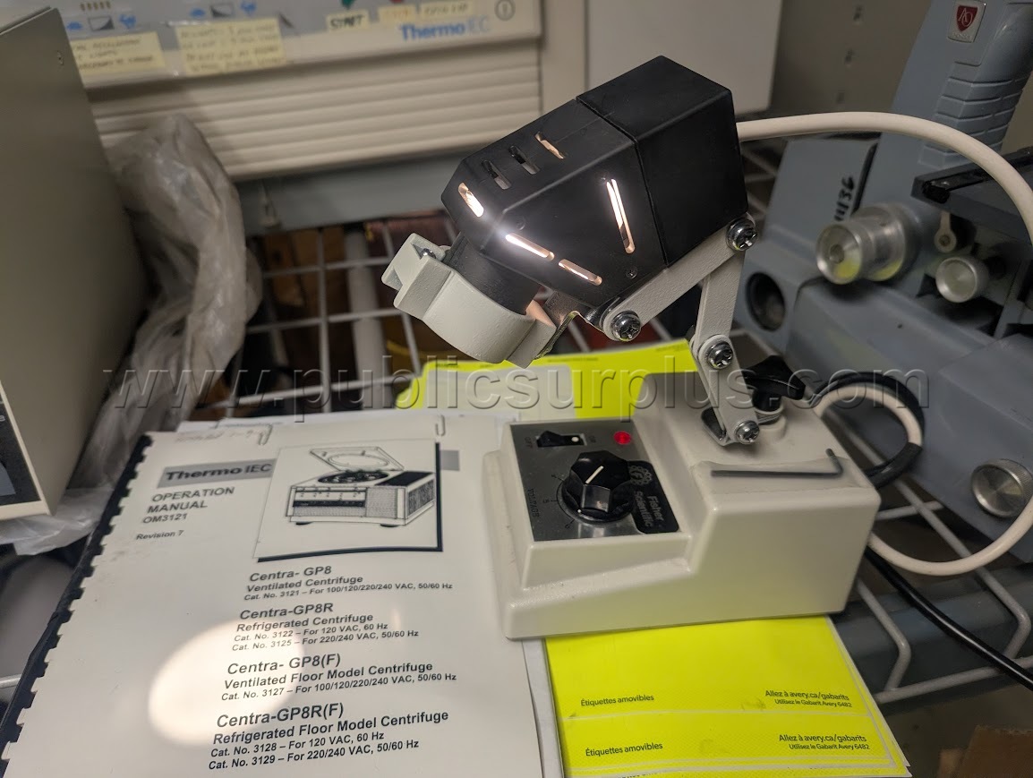 Fisher Scientific Illumination Spot Light For Microscope — photo 1