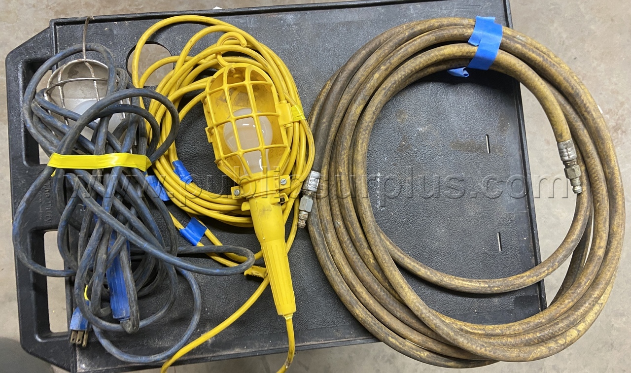 Work Lights, Lightbulbs, Lamps, Fans, Air Hose — photo 1