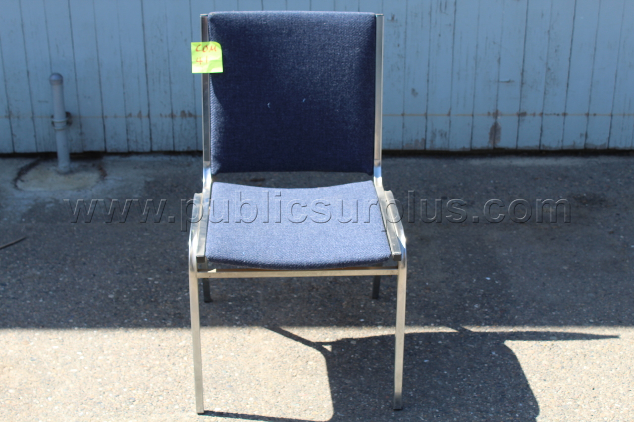 COM#41 - Square Metal Office Chair — photo 1