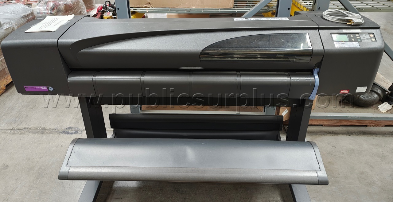 HP Designjet 800 Plotter — photo 1