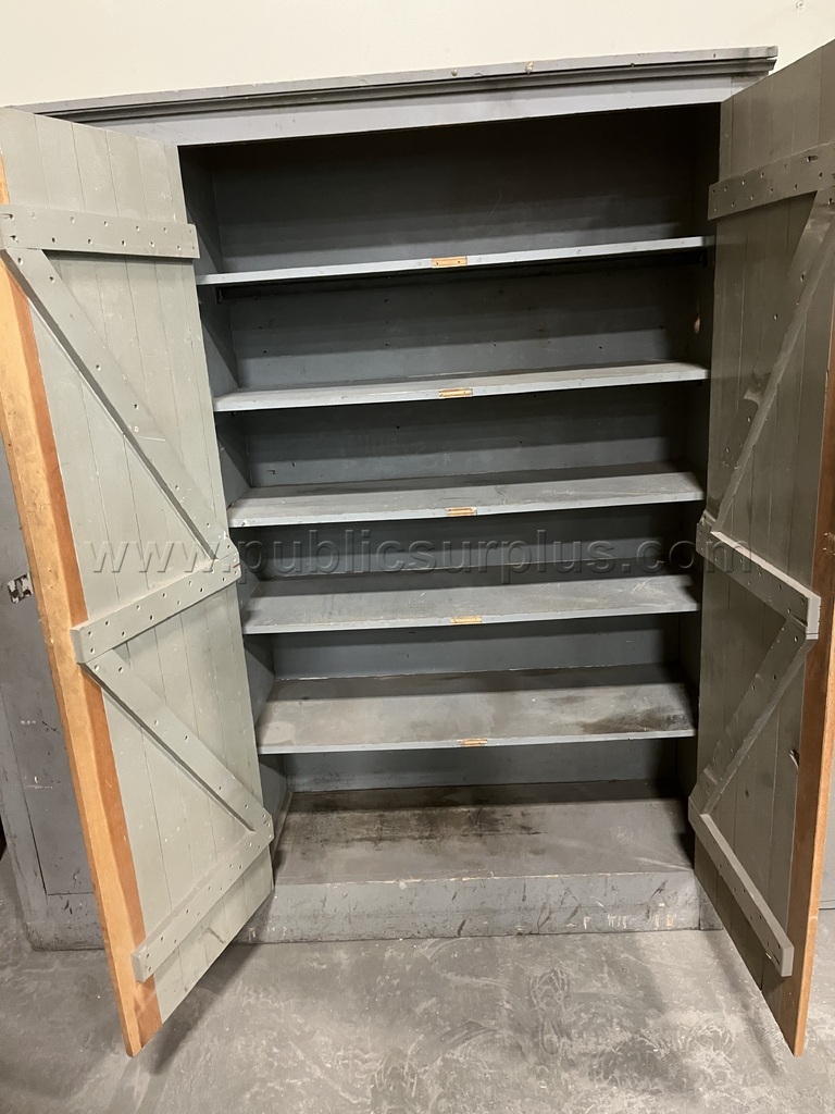 LOT 33 Work Cabinet 72" x 79" x 18" asset #21500 — photo 1