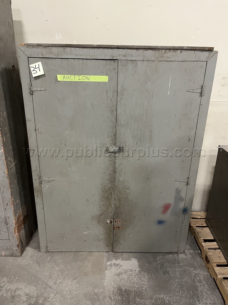 LOT 34 Work Cabinet 49" x 96" x 16" — photo 1