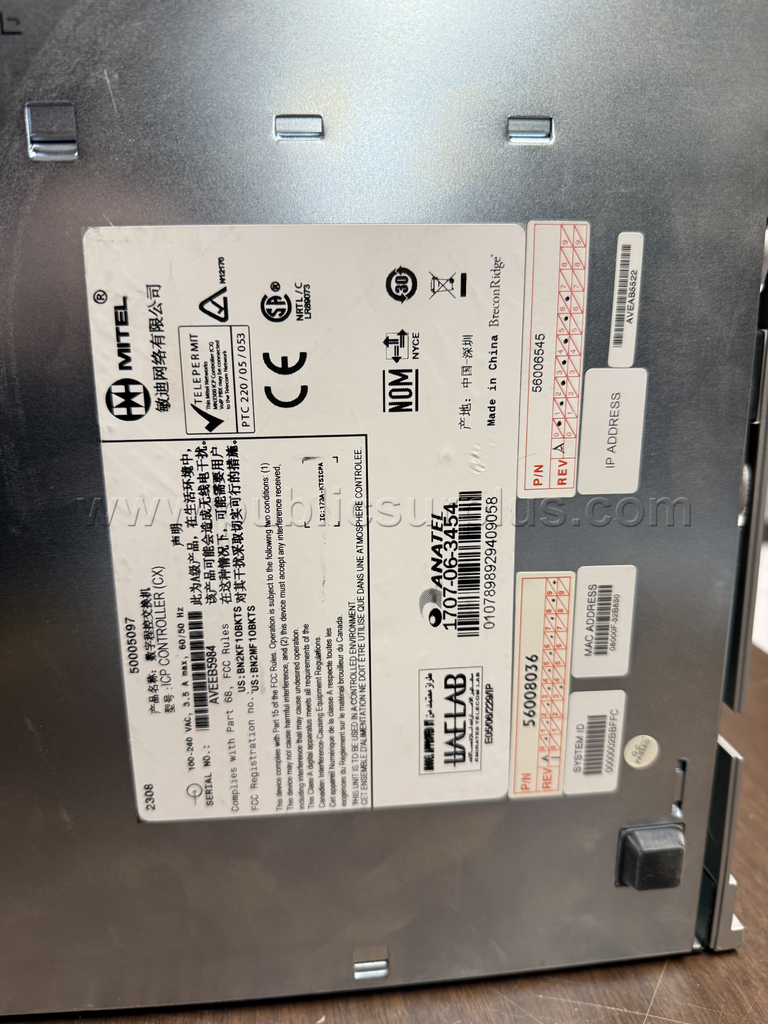 Mitel	3300 Cxi Controller — photo 1